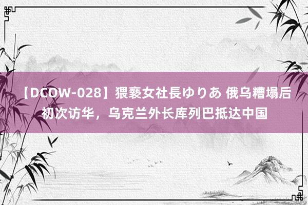 【DCOW-028】猥褻女社長ゆりあ 俄乌糟塌后初次访华，乌克兰外长库列巴抵达中国