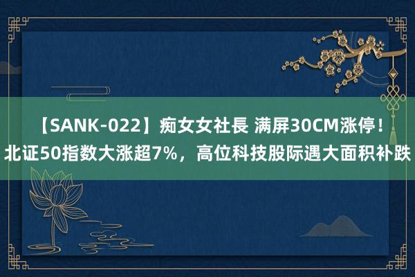 【SANK-022】痴女女社長 满屏30CM涨停！北证50指数大涨超7%，高位科技股际遇大面积补跌