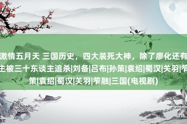 激情五月天 三国历史，四大装死大神，除了廖化还有谁？临了一东谈主被三十东谈主追杀|刘备|吕布|孙策|袁绍|蜀汉|关羽|笮融|三国(电视剧)